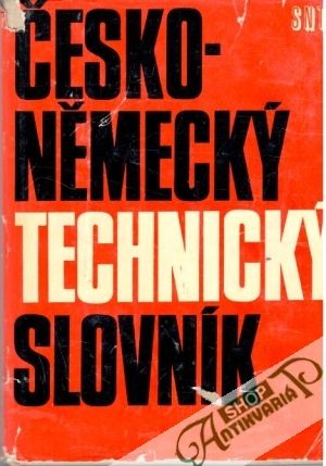 Obal knihy Česko - německý technický slovník