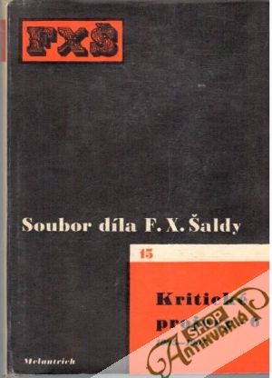 Kritické projevy 6 - 1905-1907 - Šalda F. X.