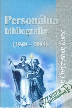 Obal knihy Personálna bibliografia