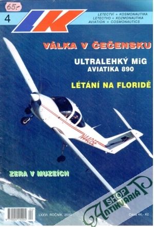 Obal knihy Letectví+kosmonautika 4/2000