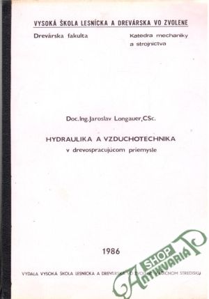 Obal knihy Hydraulika a vzduchotechnika v drevospracujúcom priemysle