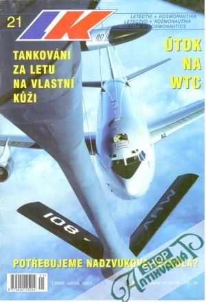Obal knihy Letectví+kosmonautika 21/2001