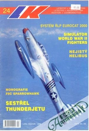 Obal knihy Letectví+kosmonautika 24/1999