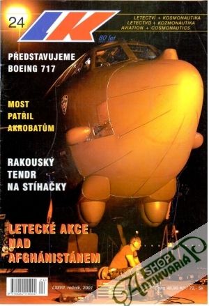 Obal knihy Letectví+kosmonautika 24/2001