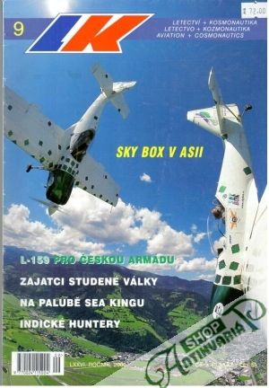 Obal knihy Letectví+kosmonautika 9/2000