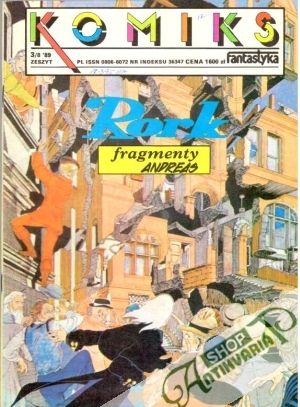 Komiks fantastyka 3/8 1989 - Kolektív autorov