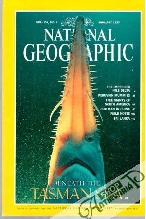 Obal knihy National Geographic 1-12/1997