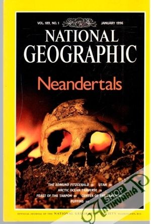 Obal knihy National Geographic 1, 3-12/1996 /chýba február 1996/