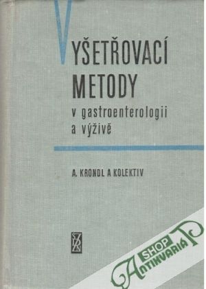 Obal knihy Vyšetřovací metody v gastroenterologii a výživě