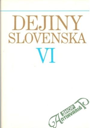 Obal knihy Dejiny Slovenska VI. (1945-1960)