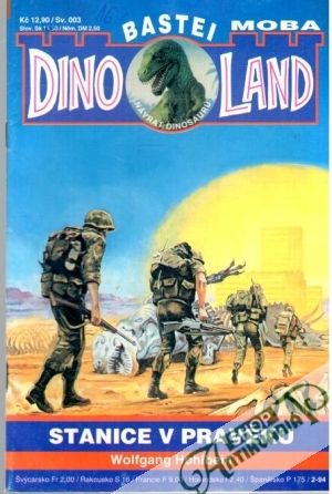 Obal knihy Stanice v pravěku - Dinoland