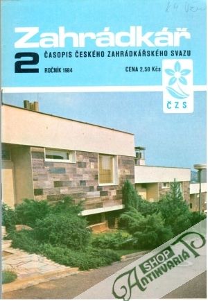 Obal knihy Zahrádkář 2-12/1984