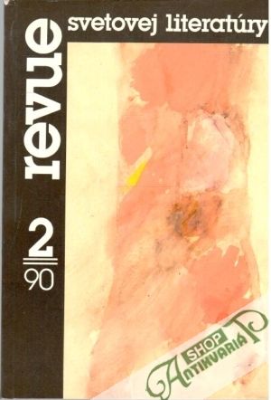 Obal knihy Revue svetovej literatúry 2/1990
