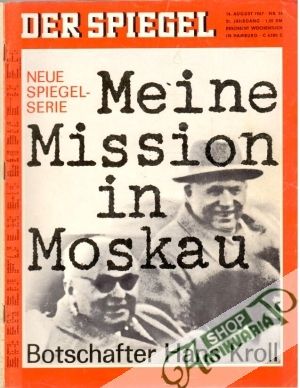 Obal knihy Der Spiegel 34/1967