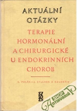 Obal knihy Terapie hormonální a chirurgické u endokrinních chorob