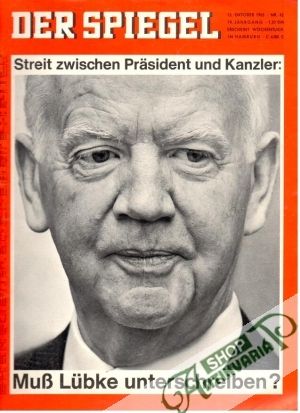 Obal knihy Der Spiegel 42/1965