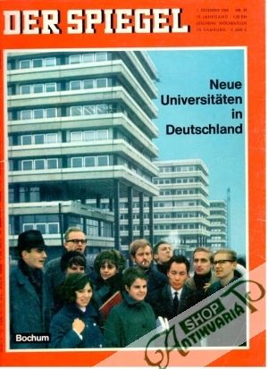 Obal knihy Der Spiegel 49/1965