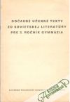 Pokojná Alexandra - Dočasné učebné texty zo sovietskej literatúry