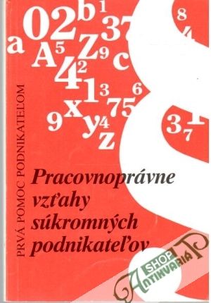 Obal knihy Pracovnoprávne vzťahy súkromných podnikateľov