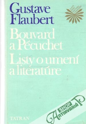 Obal knihy Bouvard a Pécuchet, Listy o umení a literatúre