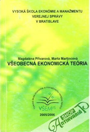 Obal knihy Všeobecná ekonomická teória