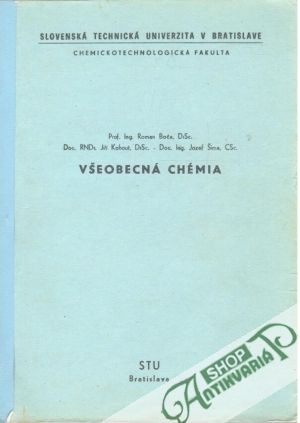 Obal knihy Všeobecná chémia