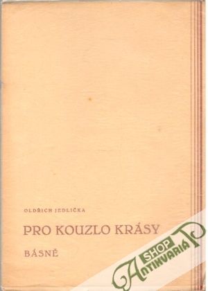 Obal knihy Pro kouzlo krásy