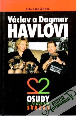 Obal knihy Václav a Dagmar Havlovi