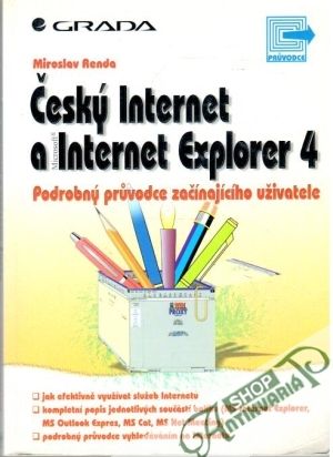 Obal knihy Český internet a internet explorer 4