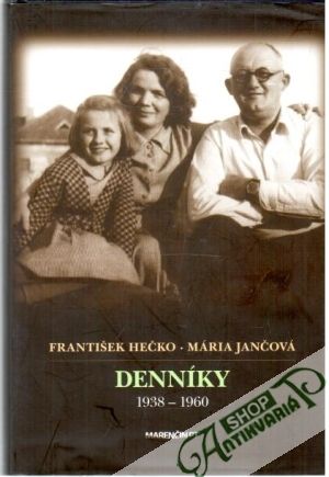 Obal knihy Denníky 1938-1960