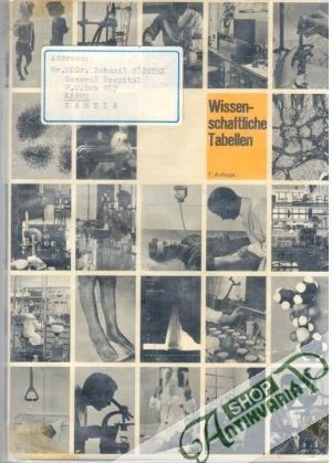 Obal knihy Wissenschaftliche Tabellen 