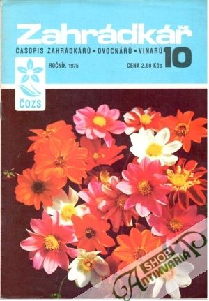 Obal knihy Zahrádkář 10/1975