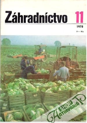 Obal knihy Záhradníctvo 11/1978