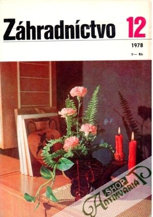 Obal knihy Záhradníctvo 12/1978