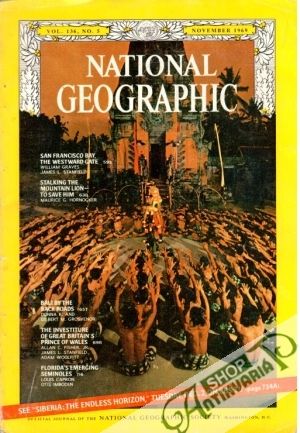 Obal knihy National Geographic 11/1969