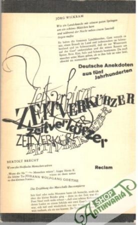 Obal knihy Zeitverkurzer  - Deutsche Anekdoten 