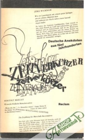 Obal knihy Zeitverkurzer - Deutsche Anekdoten