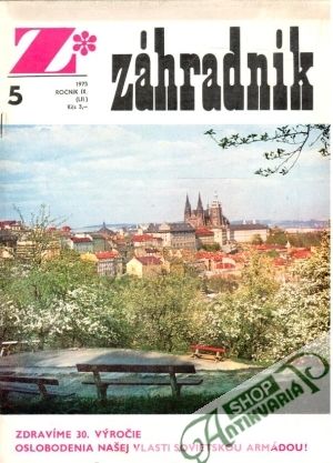 Obal knihy Záhradník 5/1975