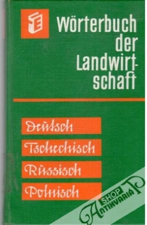 Obal knihy Wörterbuch der Landwirtschaft