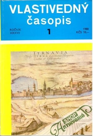 Vlastivedný časopis 1-4/1988 - Kolektív autorov