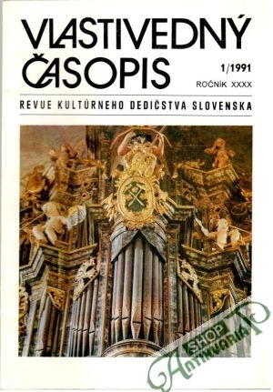 Vlastivedný časopis  1-3/1991 - Kolektív autorov