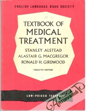 Obal knihy Textbook of Medical Treatment