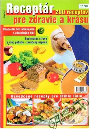 Obal knihy Receptár pre zdravie a krásu 2007