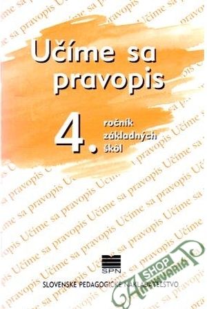 Učíme sa pravopis 4. - Rýzková Anna a kolektív