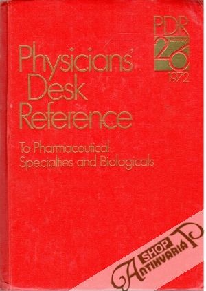 Obal knihy Physicians' Desk Reference