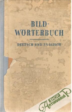 Obal knihy Bildwörterbuch Deutsch und Englisch