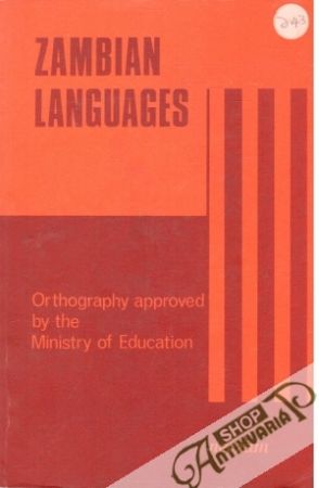 Obal knihy Zambian Languages
