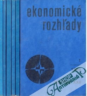 Obal knihy Ekonomické rozhľady 1-6/1989