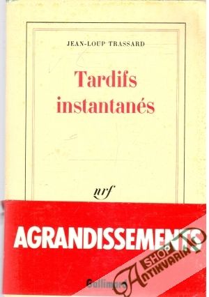 Obal knihy Tardifs instantanés