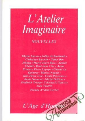 Obal knihy L'Atelier Imaginaire